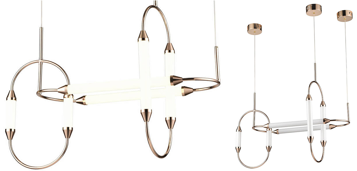 Люстра Giopato & Coombes CIRQUE chandelier Skyline Medium Gold Люстра Giopato & Coombes CIRQUE chandelier Skyline Medium Gold - Loft-Concept в Орле