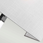 Бра с прямоугольным тканевым абажуром белого цвета Feiss варинант исполнения - 4 | Loft Concept в Орле