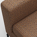 Мебельная ткань Шенилл терракотовый цвет 142 см T4-58 варинант исполнения - 8 | Loft Concept в Орле