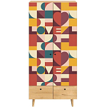 Шкаф с принтом The rebus of love варинант исполнения - 2 | Loft Concept в Орле