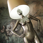 Лампа MANNEQUIN LAMP с абажуром руки на талии варинант исполнения - 9 | Loft Concept в Орле