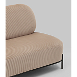 Диван Стоун велюр рельефный бежевый варинант исполнения - 3 | Loft Concept в Орле