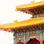 Храм Конфуция Тайвань миниатюра для интерьера в китайском стиле варинант исполнения - 1 | Loft Concept в Орле