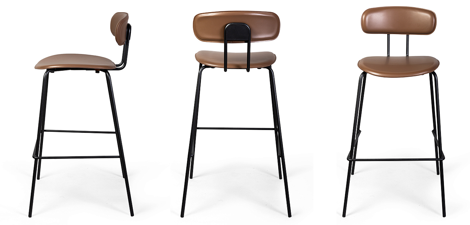 Барный стул Renis Brown Barstool Барный стул Renis Brown Barstool - Loft-Concept в Орле