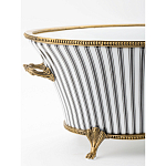 Кашпо Black white stripe варинант исполнения - 4 | Loft Concept в Орле