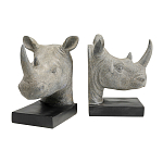 Держатель для книг Носороги варинант исполнения - 2 | Loft Concept в Орле