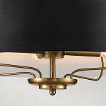 Подвесной светильник с конусовидным металлическим абажуром черного цвета Kichler варинант исполнения - 15 | Loft Concept в Орле