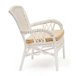Комплект обеденный из ротанга Eloise white варинант исполнения - 2 | Loft Concept в Орле