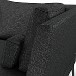 Мебельная ткань Шенилл черный цвет 138 см T4-35 варинант исполнения - 6 | Loft Concept в Орле