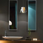 Подвесные светильники в виде белой посуды Flower Reversal варинант исполнения - 3 | Loft Concept в Орле