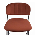 Стул барный с широкой полукруглой спинкой Chair Smooth Shapes варинант исполнения - 4 | Loft Concept в Орле