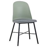 Стул из прочного пластика на металлическом основании Anora Green  варинант исполнения - 1 | Loft Concept в Орле