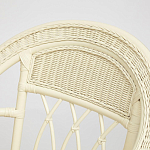 Комплект уличной мебели из ротанга Clara белый варинант исполнения - 4 | Loft Concept в Орле