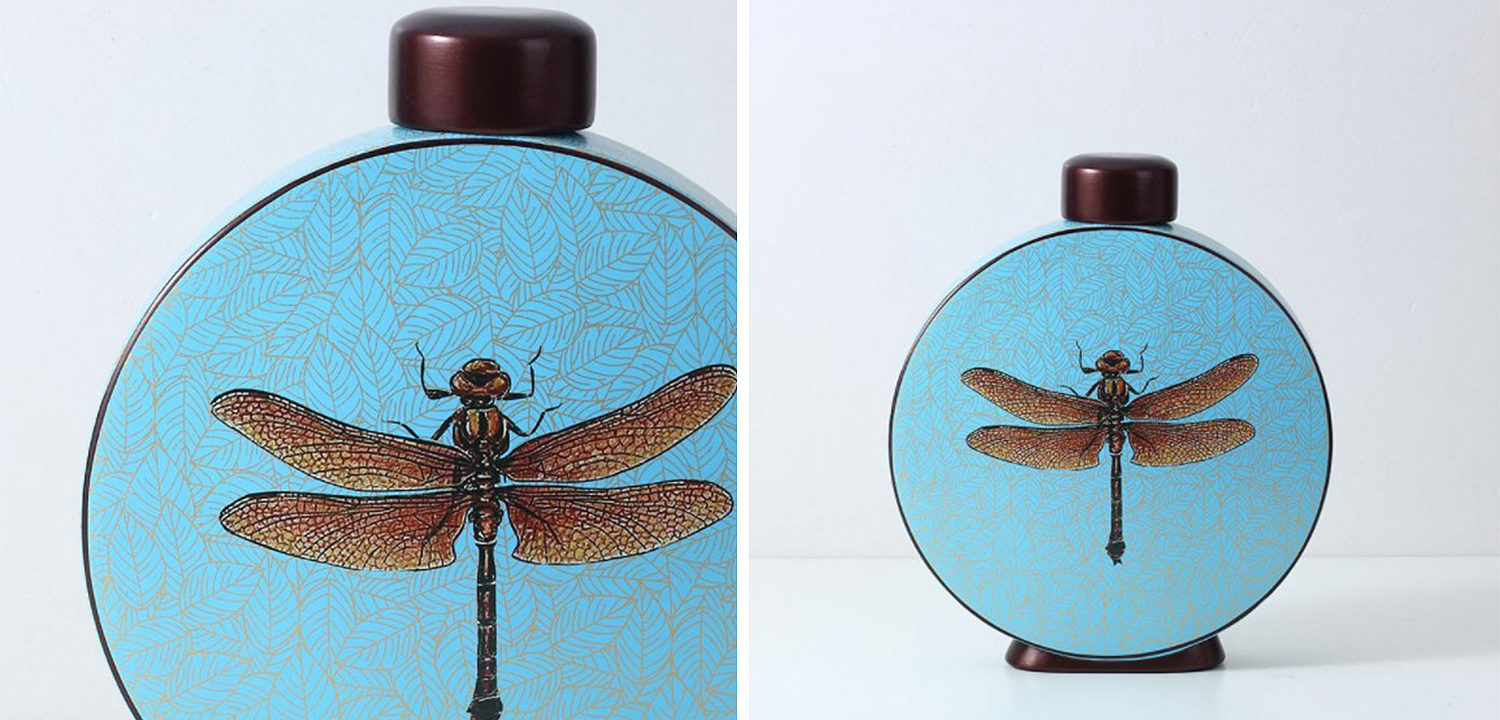 Ваза Blue Vase Dragonfly Ваза Blue Vase Dragonfly - Loft-Concept в Орле