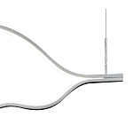 Подвесной светильник волнообразный изогнутый на двух тросах 123 см Spiral Lighting варинант исполнения - 3 | Loft Concept в Орле