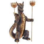 Подсвечник Дракон Dragon with Two Candlesticks варинант исполнения - 6 | Loft Concept в Орле