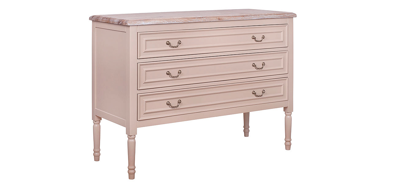 Бежевый комод из дуба Amelia beige dark Бежевый комод из дуба Amelia beige dark - Loft-Concept в Орле
