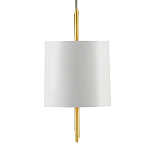 Люстра прямоугольная с белыми цилиндрическими абажурами White Ribbon варинант исполнения - 2 | Loft Concept в Орле