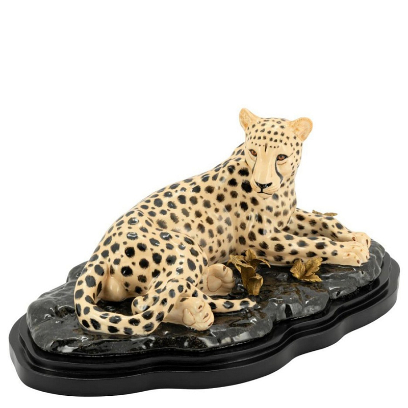 Статуэтка Laying Leo Atlanta Оранжевый Черный Мульти Статуэтка Laying Leo Atlanta Оранжевый Черный Мульти в Орле | Loft Concept