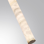 Подвесной светильник с плафоном в форме цилиндра из алебастра Cryptocrystalline Stone варинант исполнения - 7 | Loft Concept в Орле