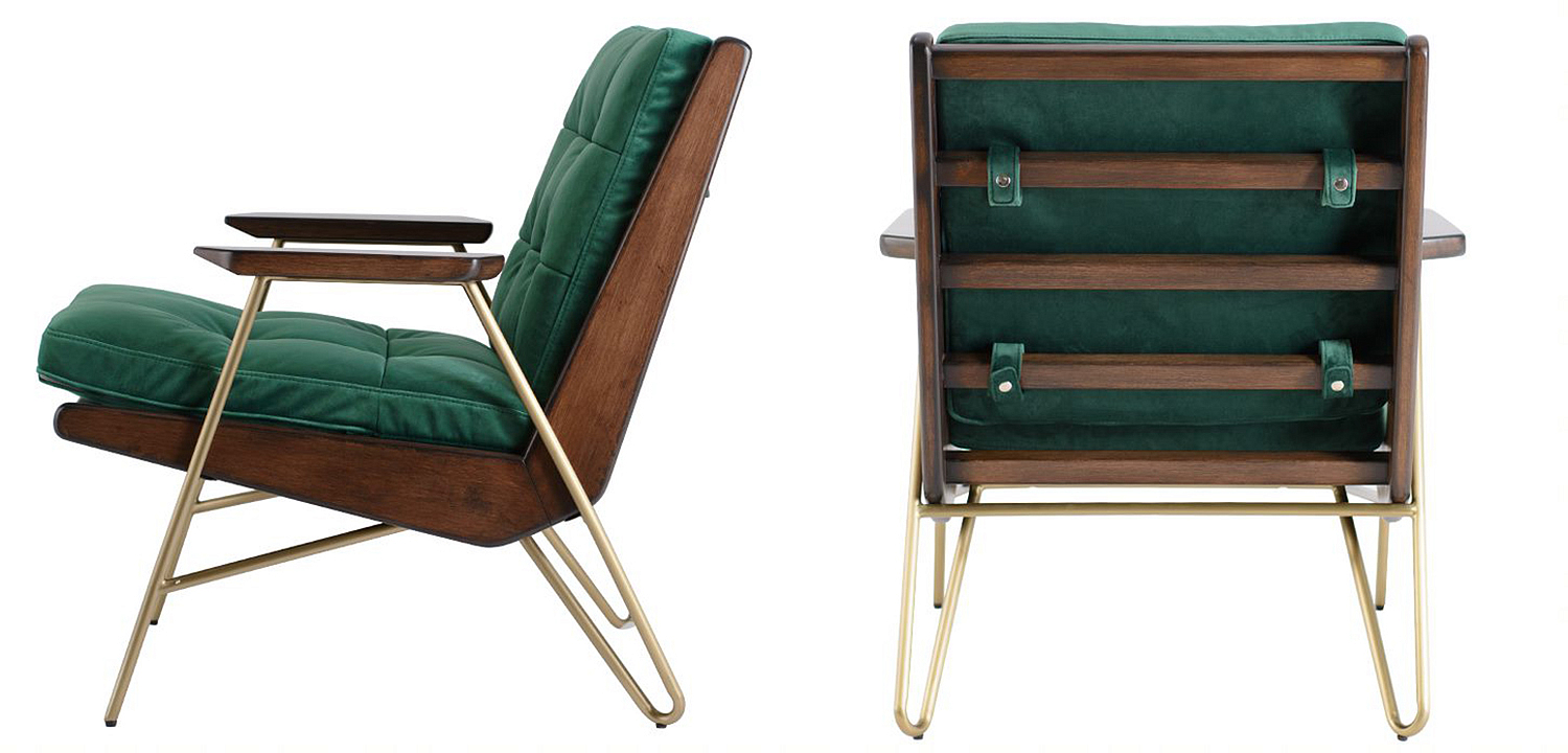 Кресло Gelver Chair green Кресло Gelver Chair green - Loft-Concept в Орле