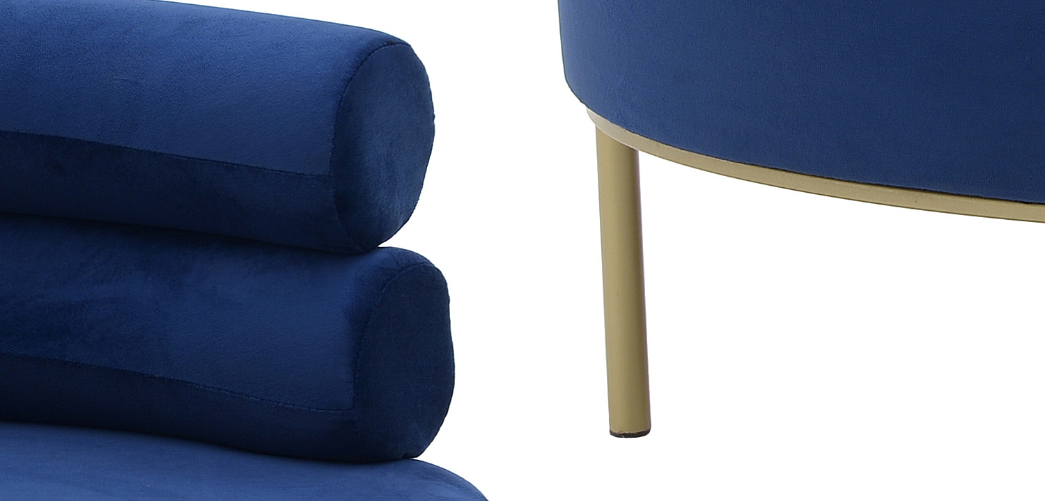 Кушетка Fening Lounge Sapphire Blue Кушетка Fening Lounge Sapphire Blue - Loft-Concept в Орле