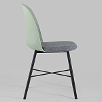 Стул из прочного пластика на металлическом основании Anora Green  варинант исполнения - 3 | Loft Concept в Орле