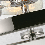 Потолочный светильник с цилиндрическим плафоном из прозрачного пузырькового стекла Feiss варинант исполнения - 2 | Loft Concept в Орле