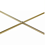 Кофейный столик овальный золотой Modern Mirror Gold Table варинант исполнения - 4 | Loft Concept в Орле