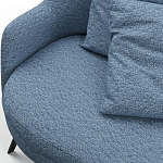 Мебельная ткань Шенилл голубой цвет 138 см T4-26 варинант исполнения - 8 | Loft Concept в Орле