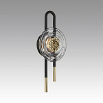 Бра с черным основанием и золотистым декором Bruno варинант исполнения - 3 | Loft Concept в Орле