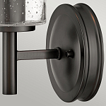 Бра с плафоном в форме цилиндра из прозрачного стекла с пузырьками Hinkley варинант исполнения - 10 | Loft Concept в Орле