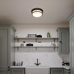 Потолочный светильник с белым матовым стеклянным плафоном в форме перевернутого конуса Hinkley варинант исполнения - 16 | Loft Concept в Орле