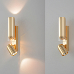 Бра цилиндрической формы из металла с поворотным плафоном Light maker studio варинант исполнения - 6 | Loft Concept в Орле