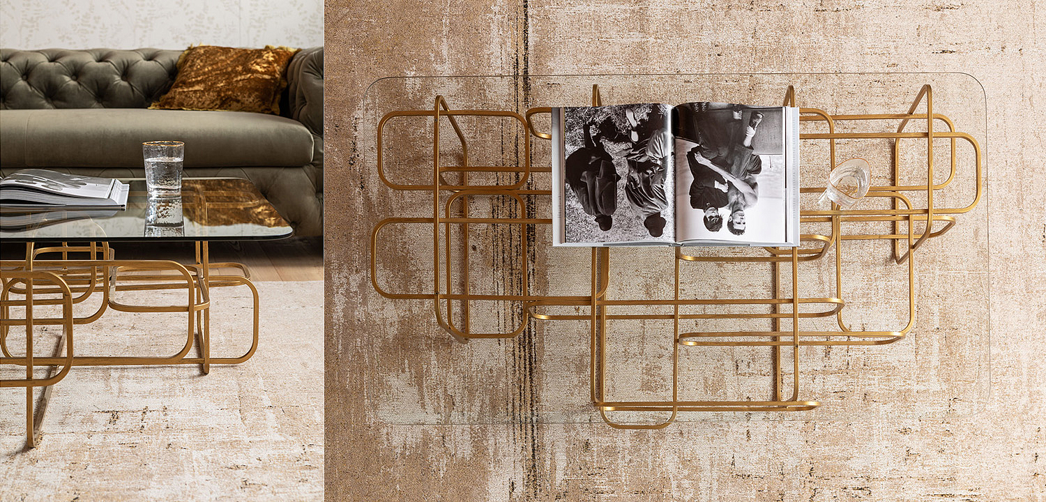 Кофейный стол Graphic Lines Кофейный стол Graphic Lines - Loft-Concept в Орле
