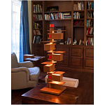 Торшер с каркасом из множества полок Links варинант исполнения - 4 | Loft Concept в Орле