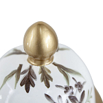 Ваза с нежным цветочным узором в пастельных тонах и крышкой с золотым акцентом Chinoiserie Ceramics варинант исполнения - 4 | Loft Concept в Орле