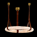 Люстра в форме обруча из натурального камня Minerals of Light варинант исполнения - 4 | Loft Concept в Орле