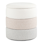 Пуф Three Colors в ткани букле из трех цветов  варинант исполнения - 1 | Loft Concept в Орле