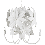 Люстра белая в виде цветков шиповника White Rosehip Flower варинант исполнения - 2 | Loft Concept в Орле