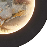 Бра в форме диска черного цвета Borders of Black варинант исполнения - 2 | Loft Concept в Орле