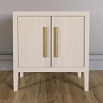 Тумбочка Primo с дверцами шпон Светлый дуб варинант исполнения - 2 | Loft Concept в Орле