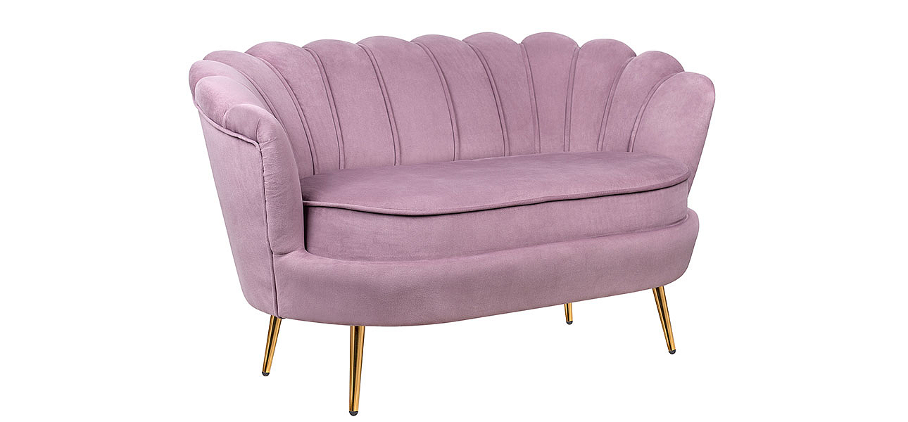 Диван розовый seashell pink Диван розовый seashell pink - Loft-Concept в Орле