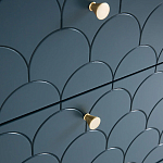 Комод с 6 выдвижными ящиками Scale Ornament Blue Chest of Drawers варинант исполнения - 5 | Loft Concept в Орле