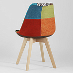 Стул с обивкой в стиле пэчворк Arvika варинант исполнения - 5 | Loft Concept в Орле