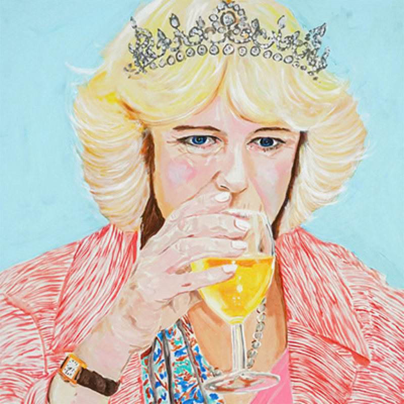 Картина Camilla Having a Personality Drink Мульти Картина Camilla Having a Personality Drink Мульти в Орле | Loft Concept
