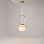 Подвесной светильник Cage Ball Pendant варинант исполнения - 2 | Loft Concept в Орле