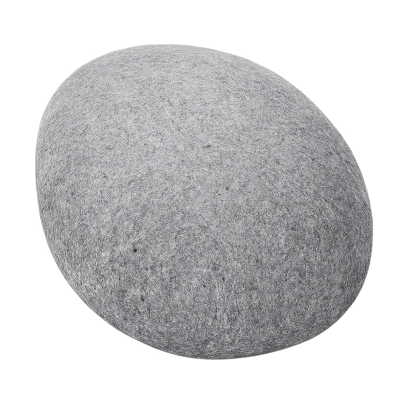 Пуф - Камень SOLID Серый Белый Светло-серый в Орле | Loft Concept 