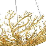 Люстра в форме золотой чаши из кораллов Coral Decor варинант исполнения - 1 | Loft Concept в Орле