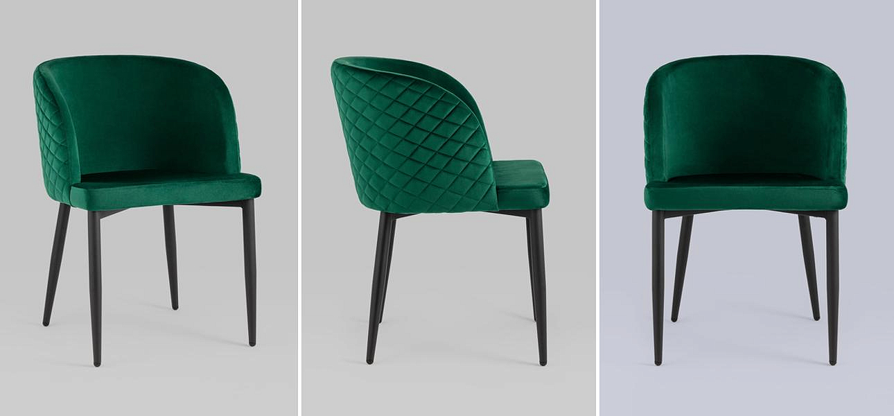 Стул Oscar Chair Изумрудный Зеленый Цвет Стул Oscar Chair Изумрудный Зеленый Цвет - Loft-Concept в Орле